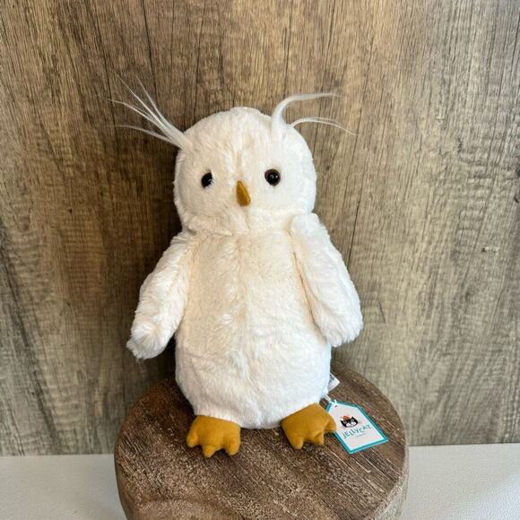 Jellycat Bashful Owl Bashful FAST SHIP NEW Retired!! - Picture 1 of 10